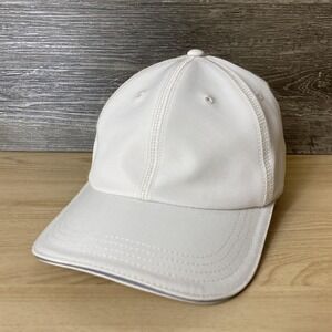 All In Motion Hat Cap Strap Back White Performance Athletic Running Mens OSFM